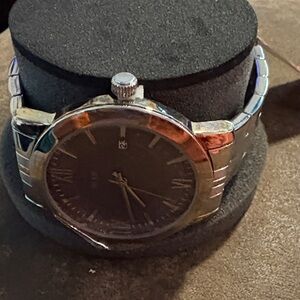 Relic by Fossil Silver and Black Men's Watch